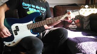 Saltcoats man plays quotDelivering The Goodsquot by Juads Priest Bass cover judaspriest basscover [upl. by Akaenahs802]