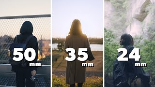 ポートレート動画撮影おすすめレンズは？50mm vs 35mm vs 24mm [upl. by Rubbico]