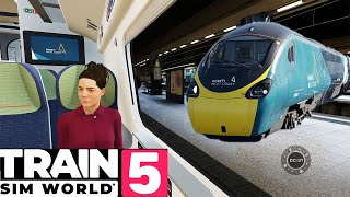 Train Sim World 5  Class 390 Pendolino Passenger Experience [upl. by Raina]