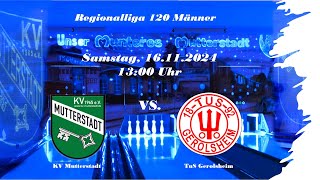 Verbandsliga KV Mutterstadt  Tuß Gerolsheim [upl. by Nnayllek11]