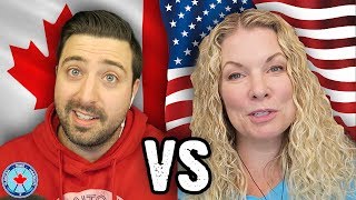 CANADIAN ACCENT vs AMERICAN ACCENT [upl. by Erasmo]