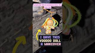 Voodoo Doll Makeover using Nail Polish diy mentalhealth motivational [upl. by Akimat]