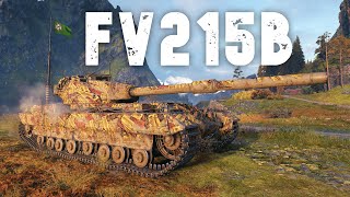 World of Tanks FV215b 183  4 Kills 102K Damage [upl. by Notnirb925]