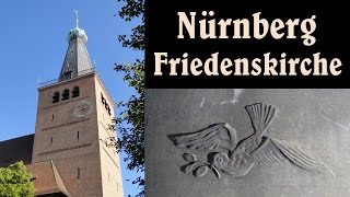 NÜRNBERGST JOHANNIS N Ev Friedenskirche  Vollgeläute Turmaufnahme [upl. by Kenweigh789]