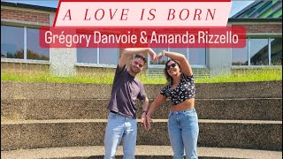 A love is born Line Dance Gregory Danvoie amp Amanda Rizzello [upl. by Nogas]