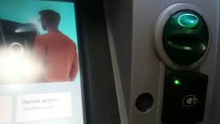 TUTORIAL WITHDRAW MONEY IN RUSSIAN SBERBANK ATM RUSSIANCARA TARIK UANG DI ATM SBERBANK B RUSIA [upl. by Ididn]