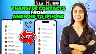 How to transfer contacts from android to iPhone 2024  Easily [upl. by Aiceila]