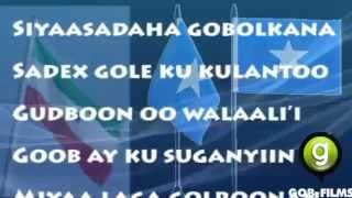 Somaliland vs Somalia Heesta Cusub Kala Gurasho with lyrics 2012 [upl. by Eelanej]