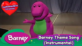 Barney Barney Theme Song Instrumental [upl. by Blight]