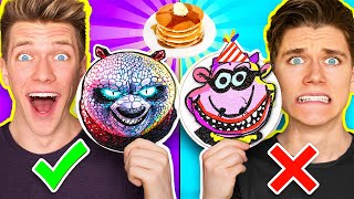 1000 BEST Pancake Art Challenges MUST SEE How To Make Kung Fu Panda amp Minecraft vs Roblox Art [upl. by Cohe]