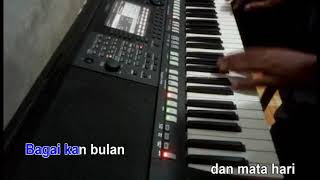 DINDING KACA  Karaoke Yamaha PSR [upl. by Annek]