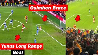 Galatasaray Fans Reactions to Victor Osimhen 2 Goal vs Tottenham [upl. by Aneba29]