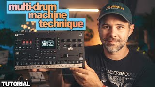 MultiDrum Machine Technique on The Octatrack [upl. by Carri]