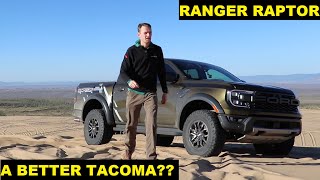 Is the New Ranger Raptor the King of Midsized Trucks  2024 Ford Ranger Raptor Review [upl. by Enymsaj815]