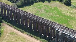 Ouse Viaduct Balcombe under restoration taken 30th July 2024 [upl. by Nahpos]