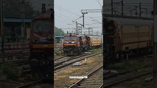 Why diesel train engine is not switched off 😲 shorts train facts railway [upl. by Corso114]