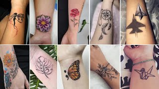 Wrist Tattoos For Women 2023  Best Tattoo Ideas For Girls 2023  Just Tattoos [upl. by Clari75]