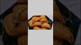 Khasta Mawa Gujiya Recipe  Chasni Wali Mawa Gujiya Karanji Recipe Diwali special hamsafarkitchen [upl. by Kcirdle]