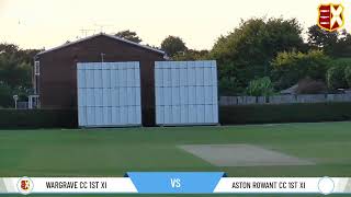 Wargrave CC 1st XI v Aston Rowant CC 1st XI [upl. by Annawit916]