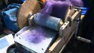 Working on a Drum Carder Part 2 [upl. by Brost517]