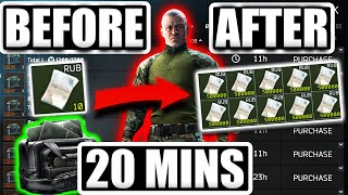 Make 5 Million in 20 Minutes Easy Escape From Tarkov PVE Guide [upl. by Horne958]