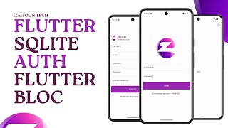 Flutter Login amp Sign Up  SQLite Flutter Bloc  2024 [upl. by Sperling960]
