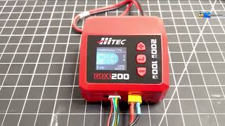 Hitec RDX1 200 Charger  RCGroups Quicklook [upl. by Siblee]