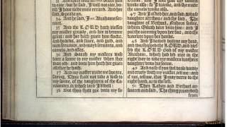 1611 King James Bible  Genesis ORIGINAL Ch 21 to 25 [upl. by Clute430]