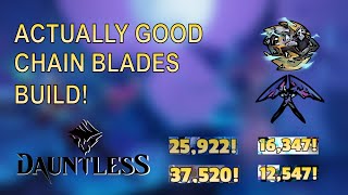 HIGH DPS CHAIN BLADES BUILD  SHOCK CHAIN BLADES BUILD  Dauntless 2024 [upl. by Enimaj28]