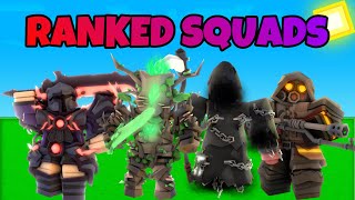 The most INSANE RANKED SQUAD IN ROBLOX BEDWARS😳 [upl. by Suoiradal]