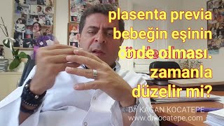 Bebeğin eşinin önde olması ve doğum kanalına yakın olması kendiliğinden düzelir mi Kanama yapar mı [upl. by Eihs]