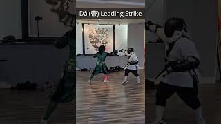 Jianfa Dài帶 Leading StrikePart 213 combatsport fencinglesson chinesesword jianfa [upl. by Kathi796]