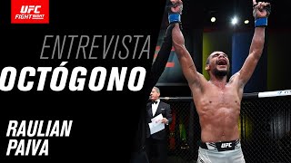 Entrevista de octógono com Raulian Paiva  UFC Vegas 32 [upl. by Mctyre240]