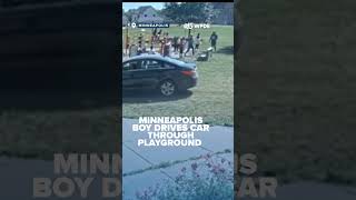 Third Arrest for 10YearOld Drives Car Through Playground in Minneapolis [upl. by Nordgren]