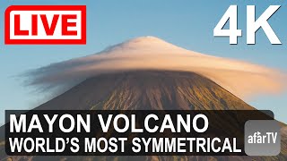 🔴 Live Now 247 Mayon Volcano Eruption in 4K Ultra HD [upl. by Asseneg]