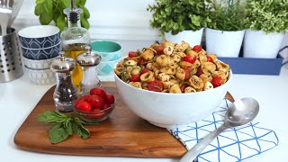 Quick amp Easy Caprese Pasta Salad [upl. by Bass]