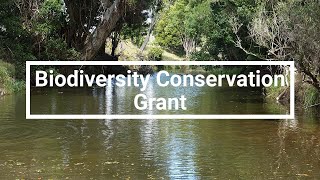 Biodiversity Conservation Grant [upl. by Giesser]