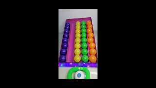 VIBRANT BALL SORTING LETS PLAY [upl. by Herwin855]