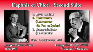 Ravel Daphnis et Chloé Suite No 2 Szell amp ClevelandO 1963 ラヴェル ダフニスとクロエ セル [upl. by Vanthe]