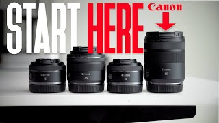 Canon RF Lens Starter Set HIgh Quality at a Low Cost [upl. by Sacul]