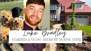 Starting a vlog  Meet some of our dogs  Redrow show homes tour [upl. by Ahsaet]