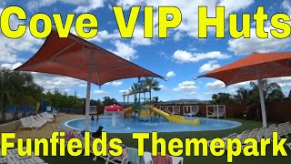 Funfields Themepark Birdy Cove VIP Huts Area [upl. by Fancie]