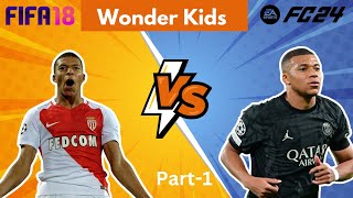 Wonderkids 2018 vs Now Footballs Evolution ⚽️🌟 [upl. by Lune]