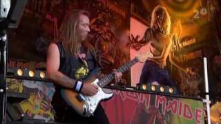 Iron Maiden  Prowler Live At Ullevi Sweden [upl. by Idnic]