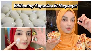 Whitening Capsules benefits and side effects💁‍♀️ [upl. by Kristof]