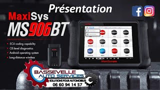 Présentation de la valise Diagnostique Autel MaxySys MS906BT [upl. by Neile862]