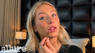 Alix Earles 10 Minute TikTokFamous Makeup Routine to Conceal Acne  Allure [upl. by Ycnaffit]