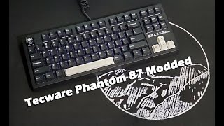 Tecware Phantom 87 Modded  Feker Holy Pandas Overview [upl. by Eikcor768]