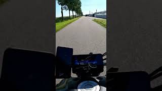 YAMAHA MT07 MIVV DELTA RACE 2024  ACCELERATION shorts yamaha motorcycle [upl. by Gorga]