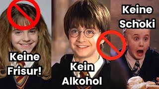 Diese Unglaublichen Regeln mussten die Harry Potter Schauspieler einhalten 😱 [upl. by Ynohtnanhoj]